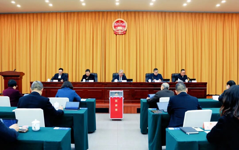 区十九届人大常委会第四十一次会议召开1