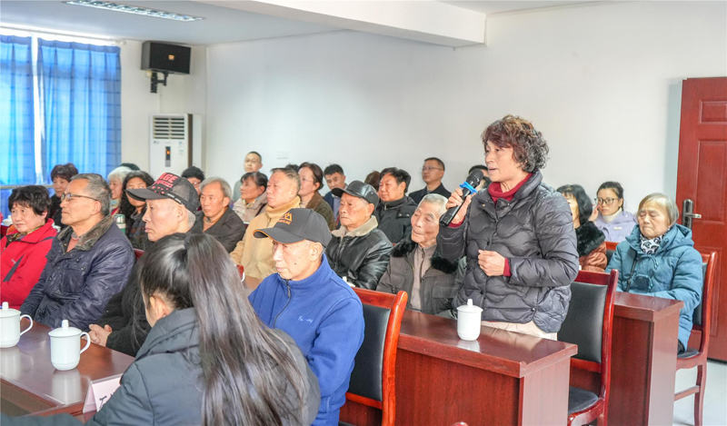 陶世祥以区人大代表正式候选人身份与选民代表见面2